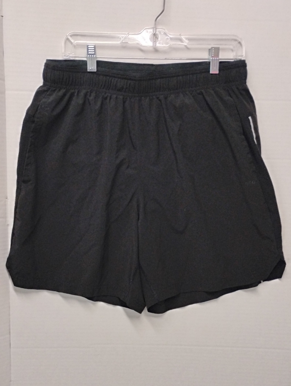 DSG Black Men's Brief Lined Athletic Shorts Large